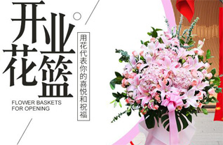 河北保定定兴县东落堡乡花篮配送